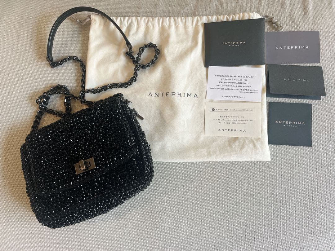 ANTEPRIMA ルッケットⅡスモール/エナメルブラック