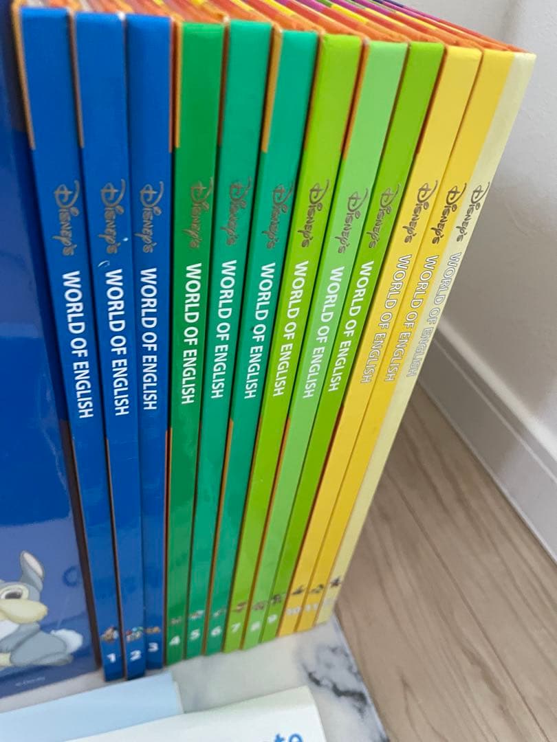 DWE ディズニー英語システム　メインプログラムフルセット　ほぼ未使用　445