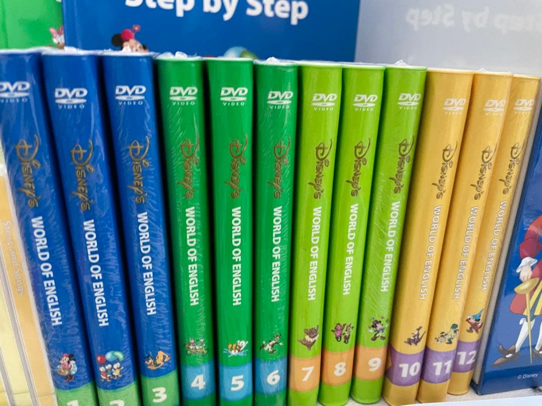 DWE ディズニー英語システム　メインプログラムフルセット　ほぼ未使用　445