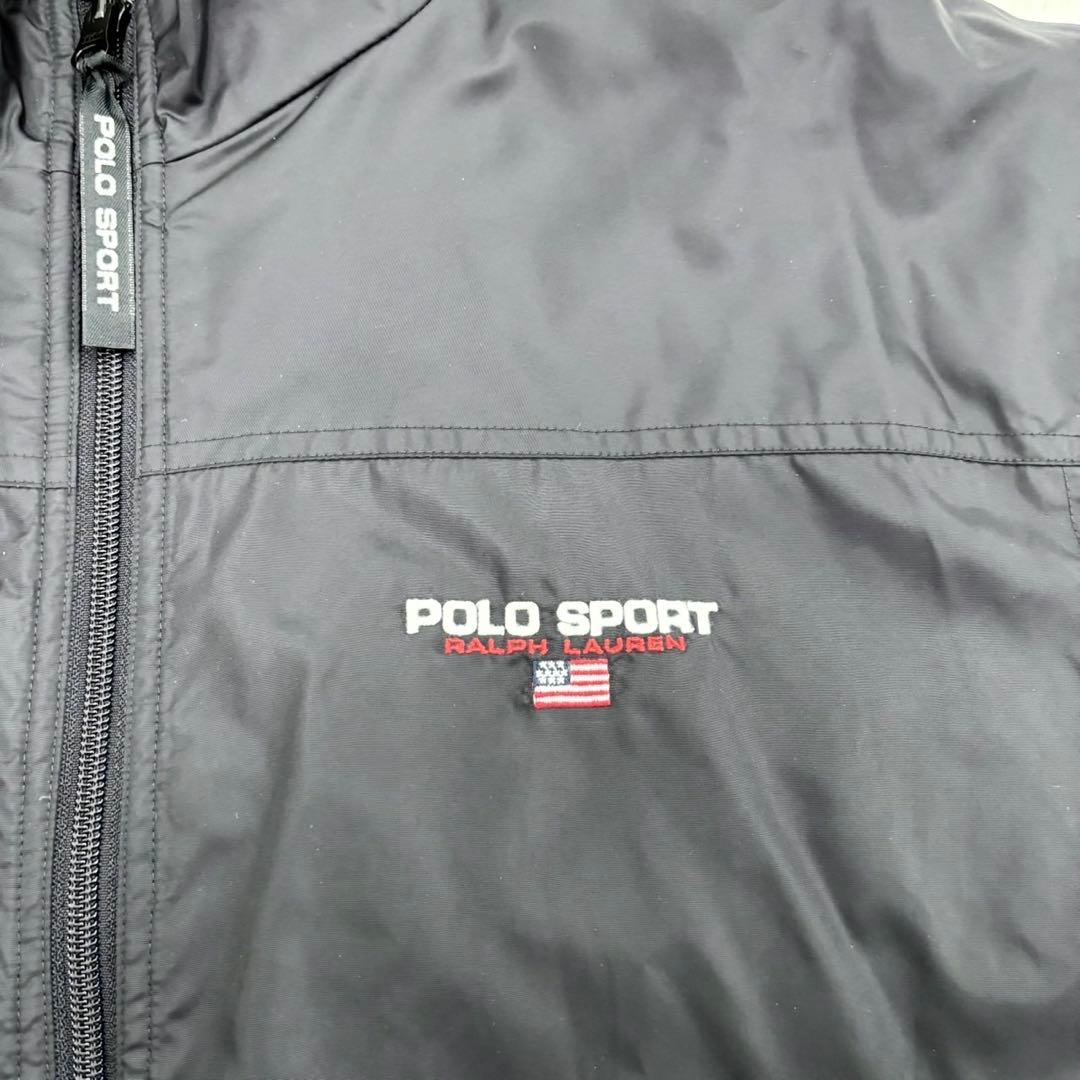 ポロスポーツ ラルフローレン ジャンパー リバーシブル フリース L 90's