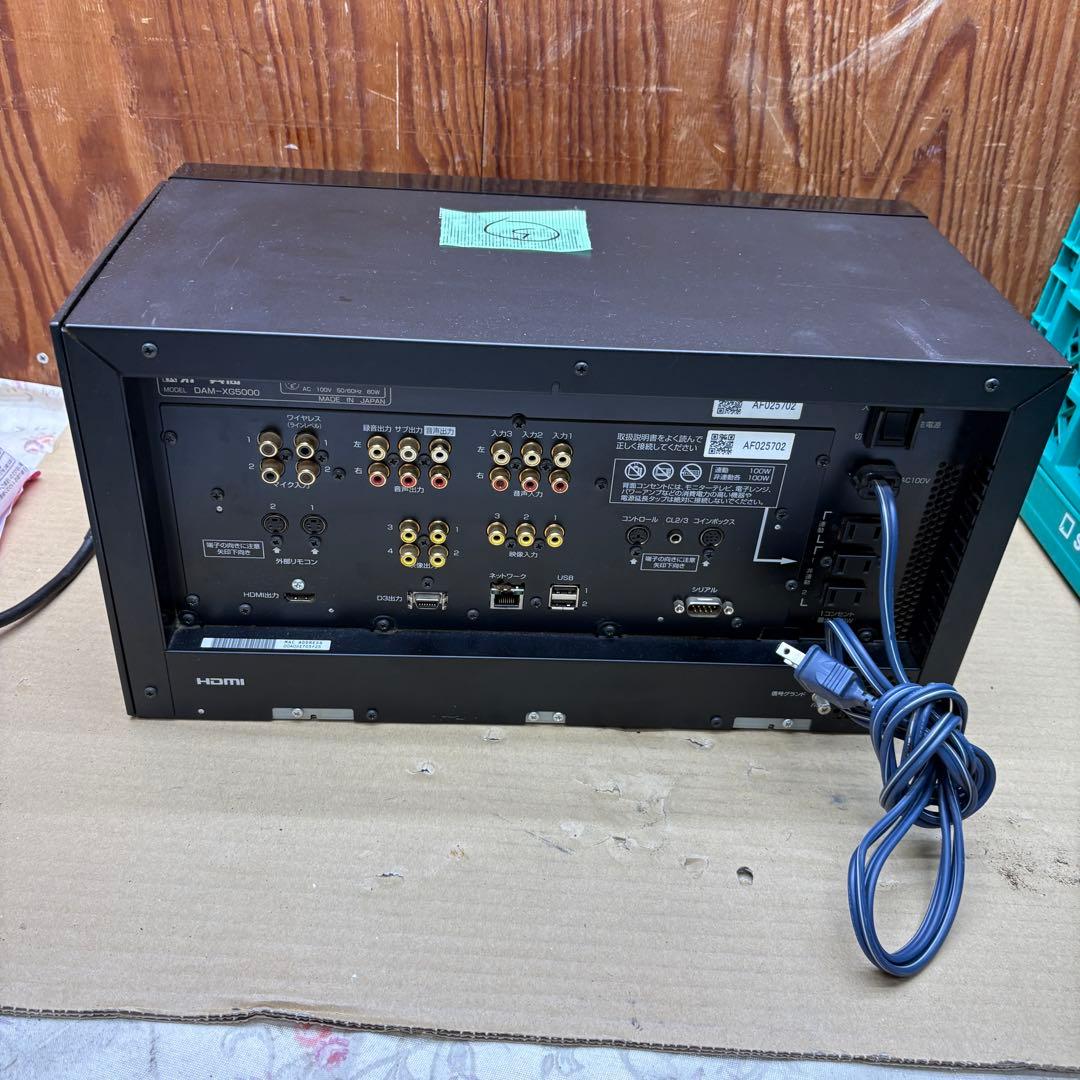 LIVE DAM DAM-XG5000 カラオケ　業務用⑤