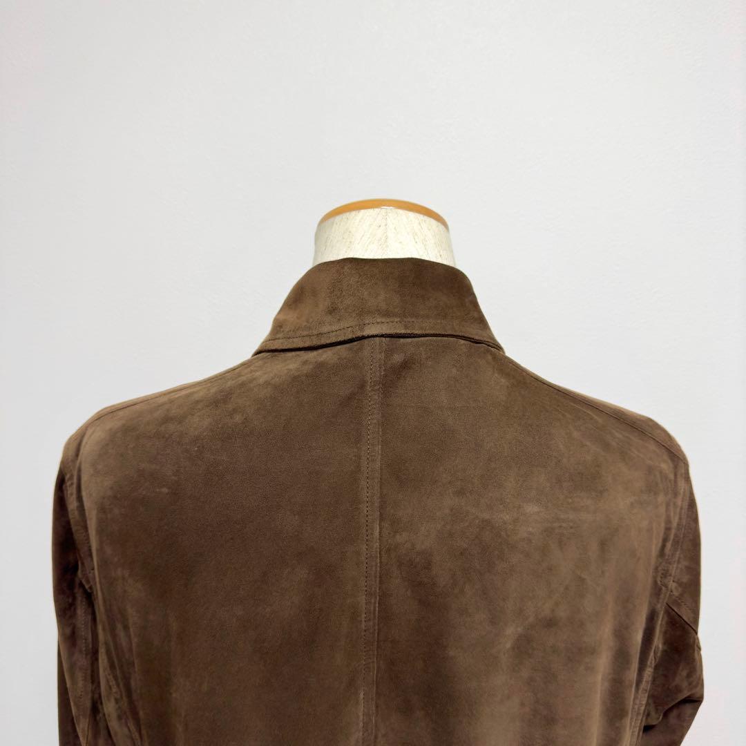 定価56万円 イザイア スウェードレザーM65ジャケット ブルゾン
