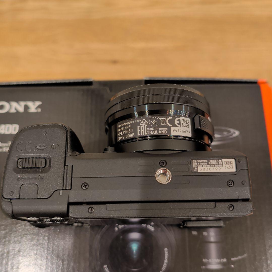 SONY a6400 防湿庫保管 ダブルズームレンズキット