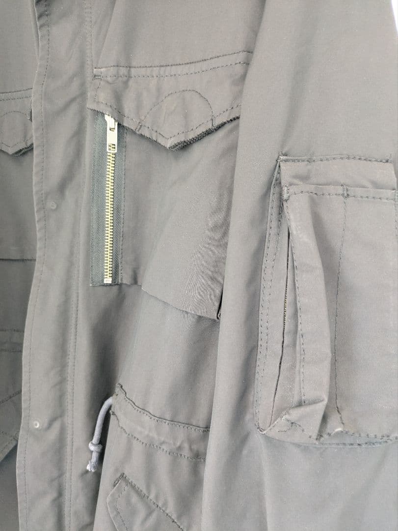 Y's ワイズ 07AW モッズコート 黒 サイズ3