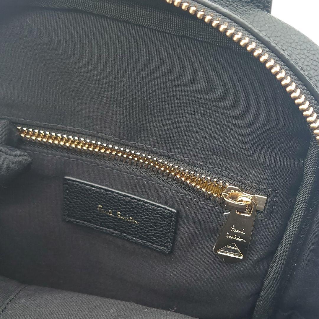 【美品】ポールスミス　レザー　ボディバッグ　ショルダーバック　ストライプ