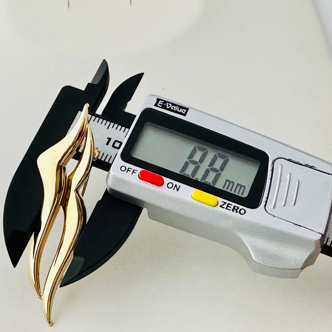 キ*ロ様 k18．18金、ブローチ(未使用) N o.A.メ.122.