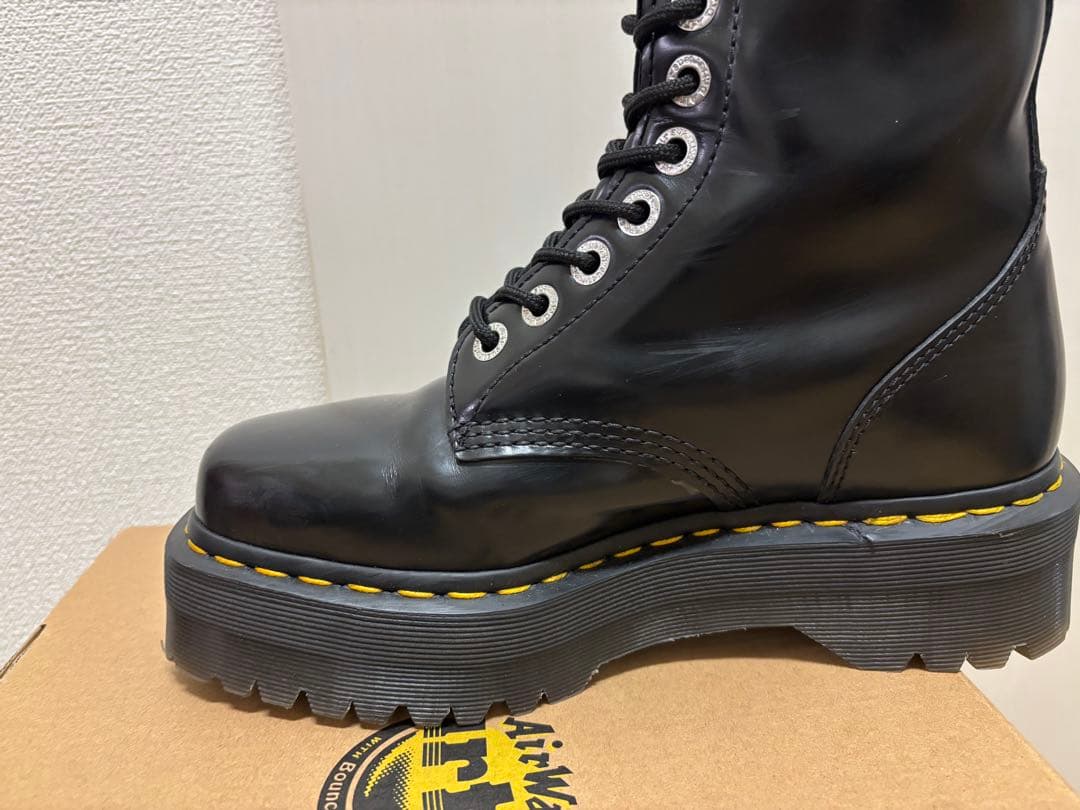 Dr. Martens 1490 QUAD SQUARED 10ホール　厚底