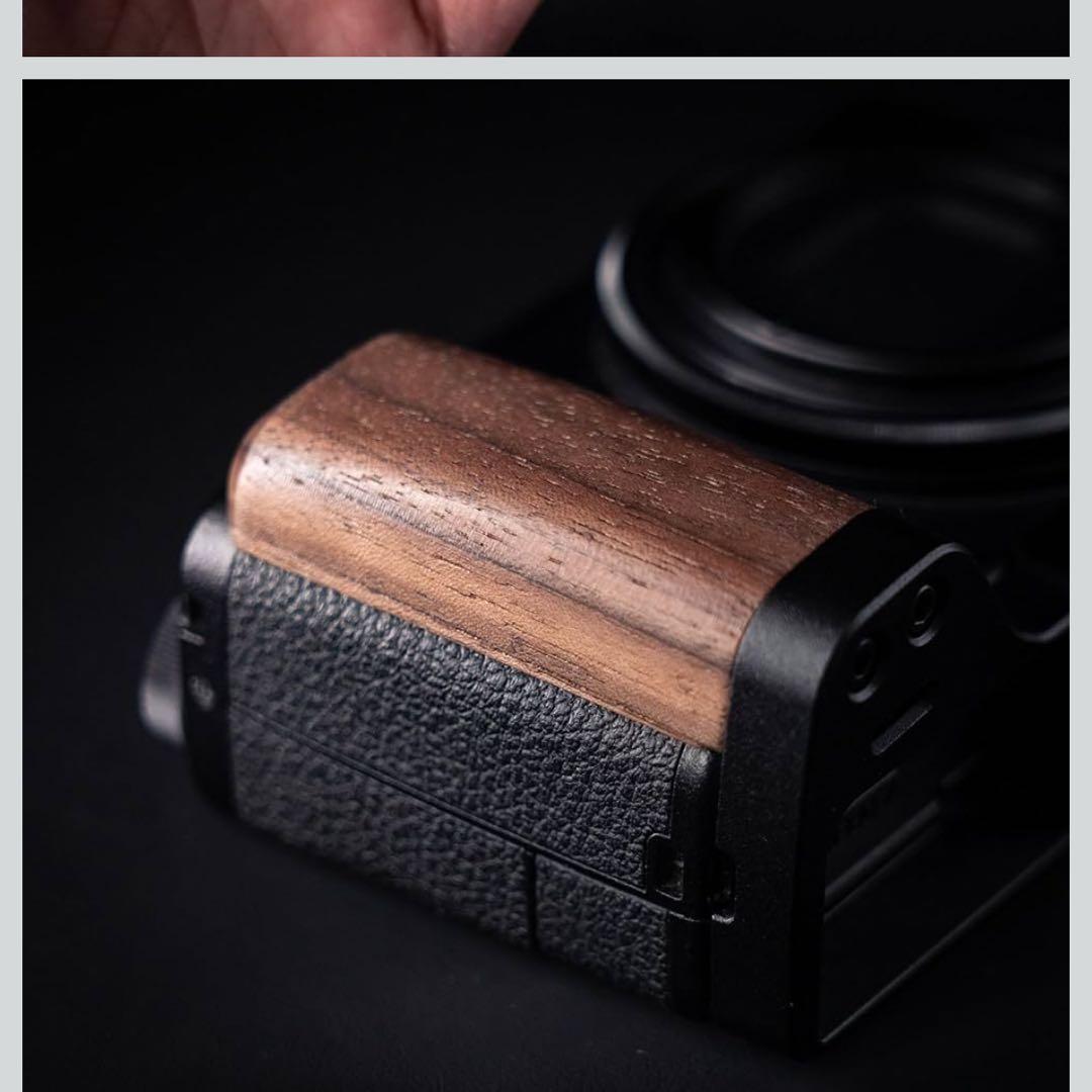 RICOH GR3 GRIII GR3X 用 ウッドグリップ（9999円で購入）