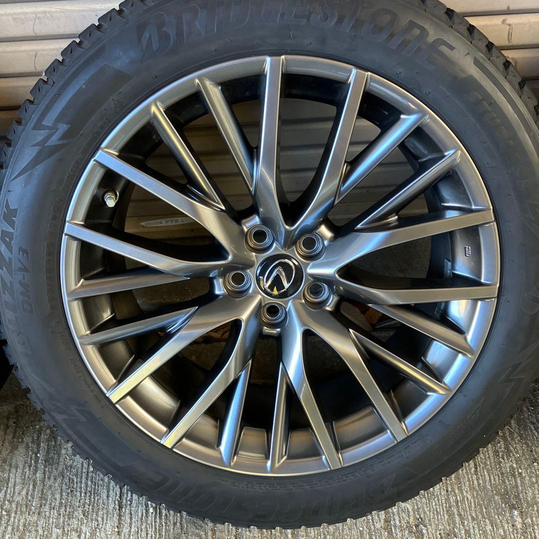 美品レクサスRXＦスポ　ブリヂストン ブリザック 20インチ 純正ホイールセット