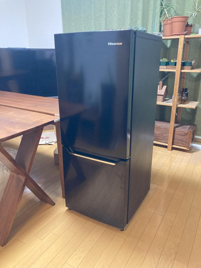ハイセンス冷蔵庫 HR-D15AB パールブラック