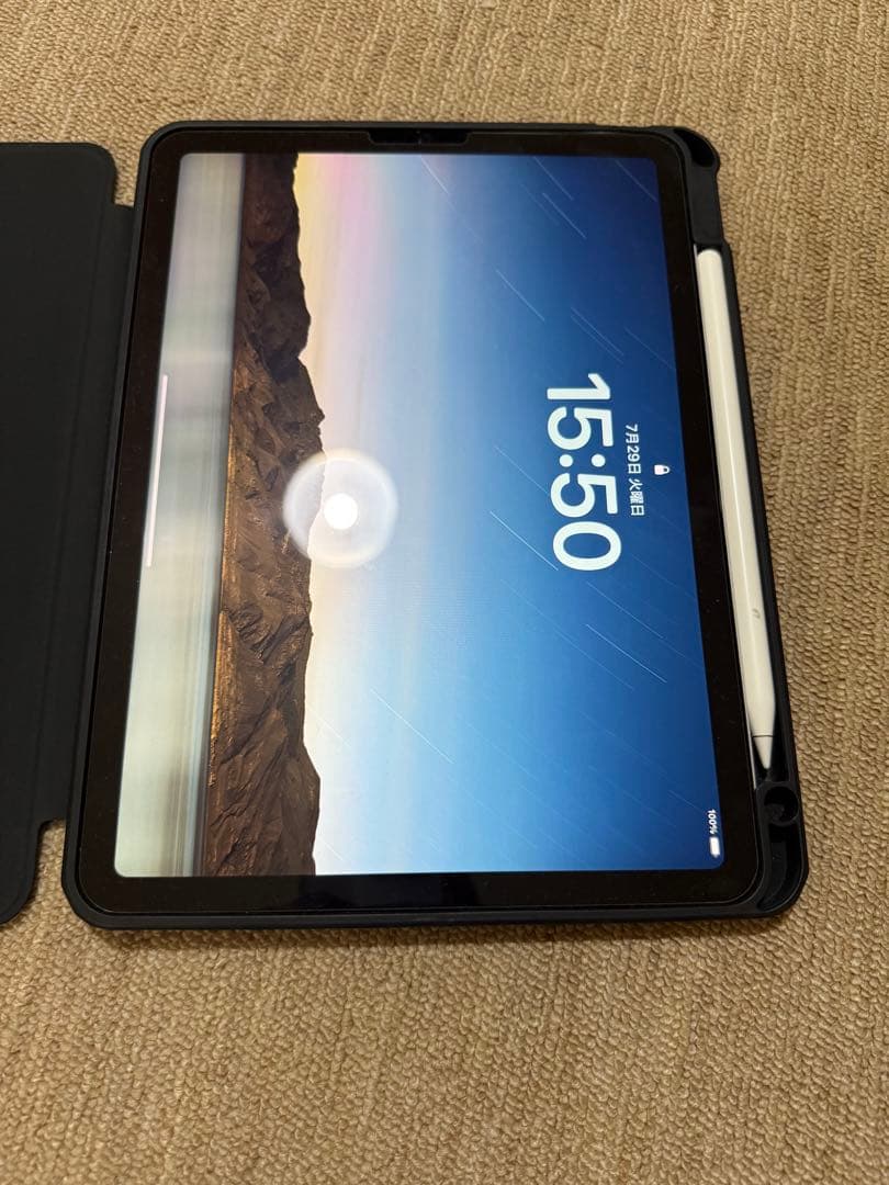 iPad air4 本体 シルバー Apple Pencil付き