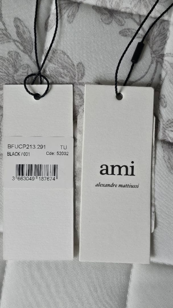 W*♡様 ami ブラック アミパリス キャップ