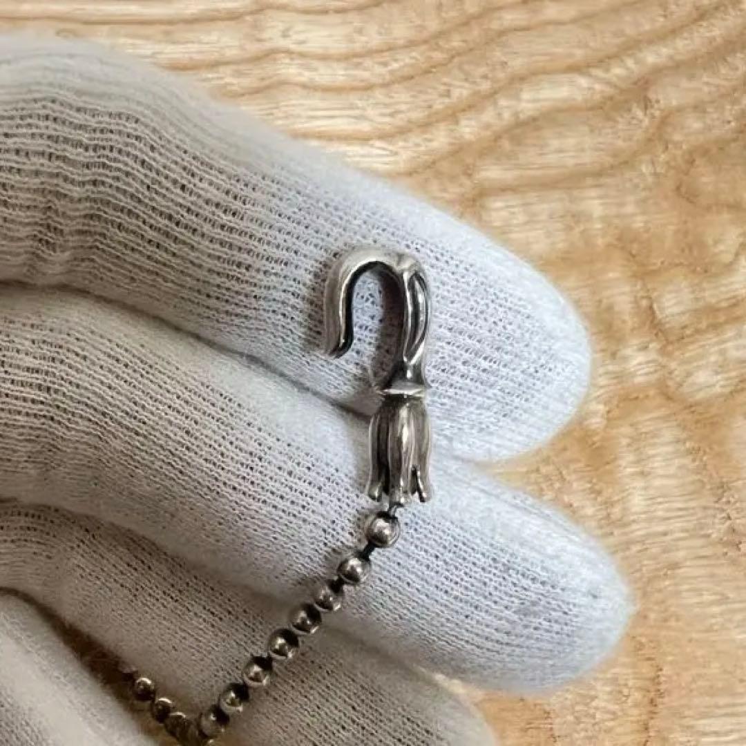 美品 LONE ONES MF HOOK 3mm ボールチェーンネックレス