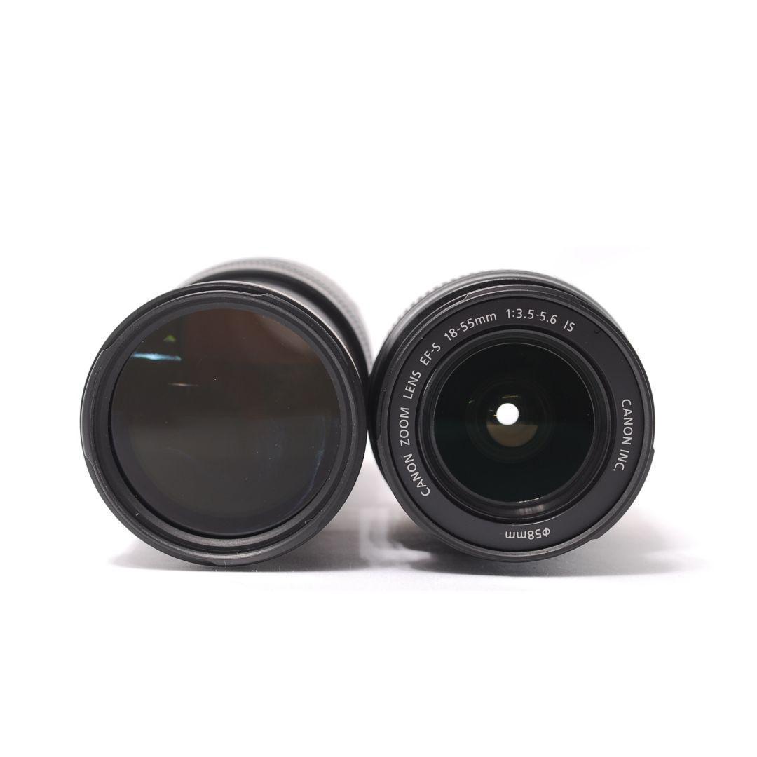 ❤即購入1000円OFF ❤ キャノン Kiss X5 超望遠レンズ Wズーム