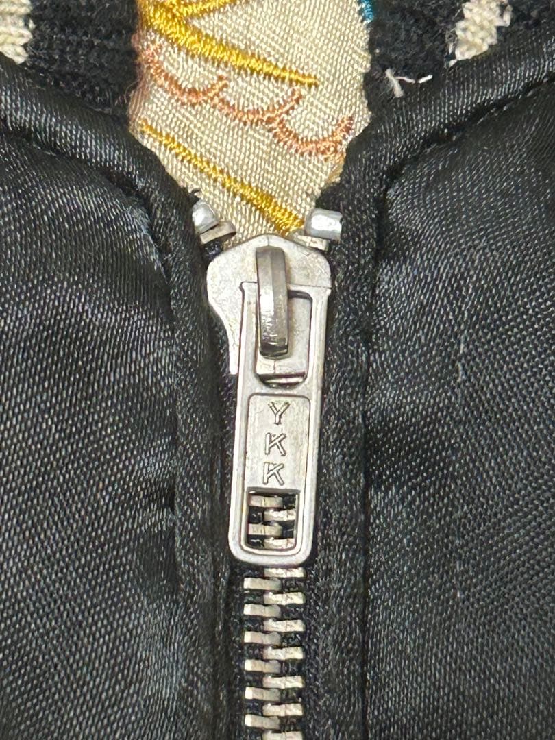 m*♡様 80s スカジャン リバーシブル キルティング 舞妓 富士山 アメカジ