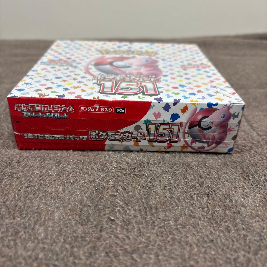 ポケモンカード 151 【シュリンク付き 未開封 BOX】