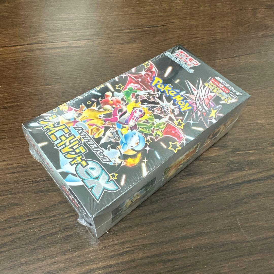 ポケモンカード　ボックス　シュリンク付　シャイニートレジャーex 他　4箱セット