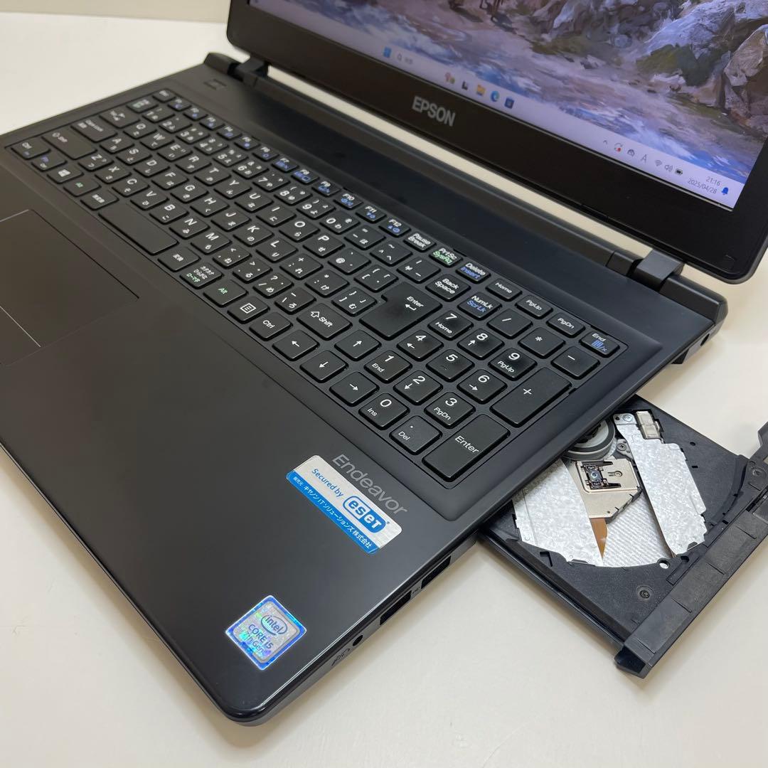 Windowsノート本体 #752 EPSON Endeavor NJ4100E i5-7200U 8GB