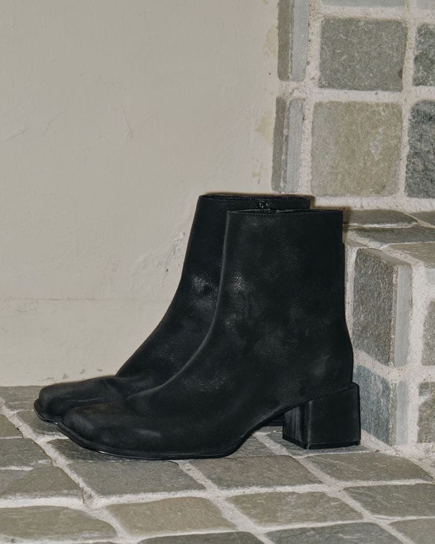 靴 TODAYFUL Square Heel Boots