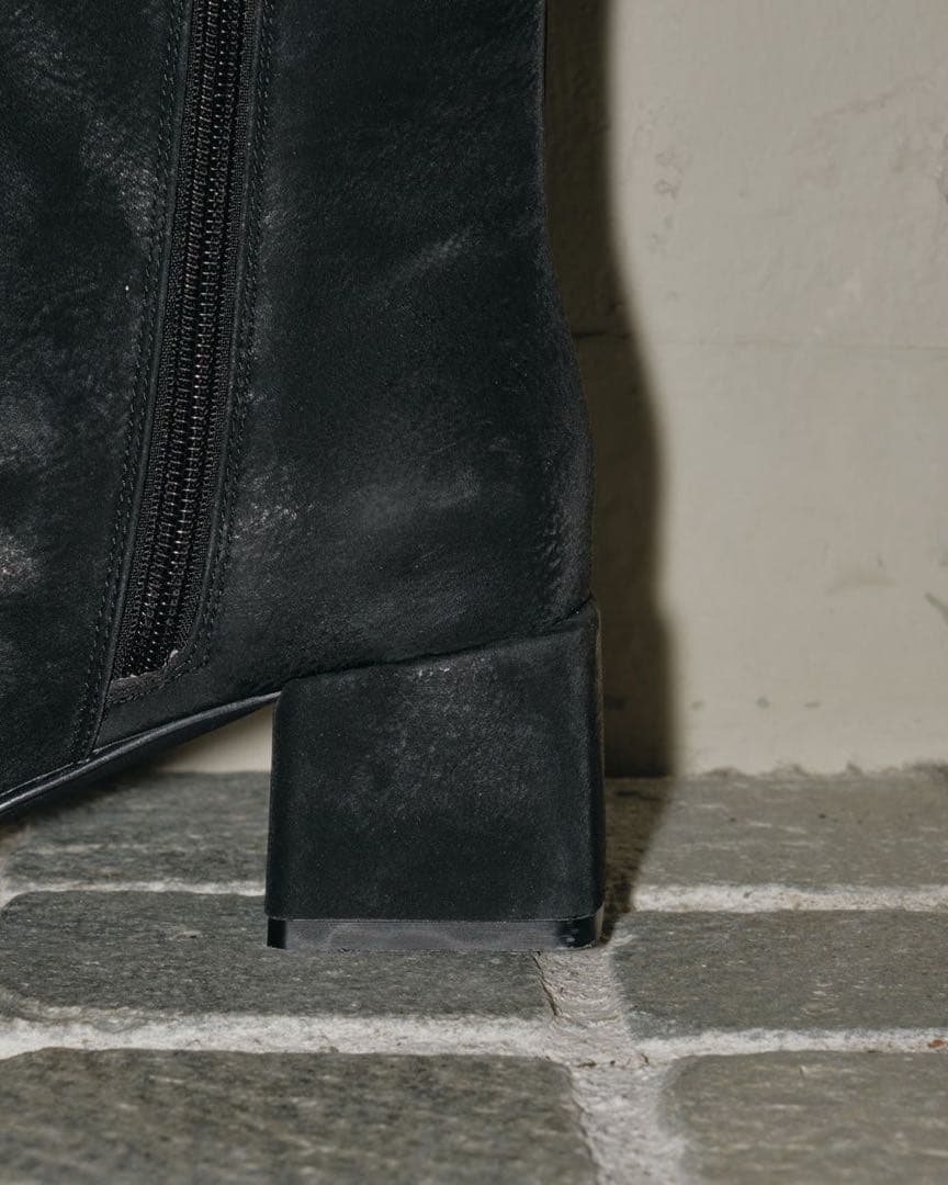 靴 TODAYFUL Square Heel Boots