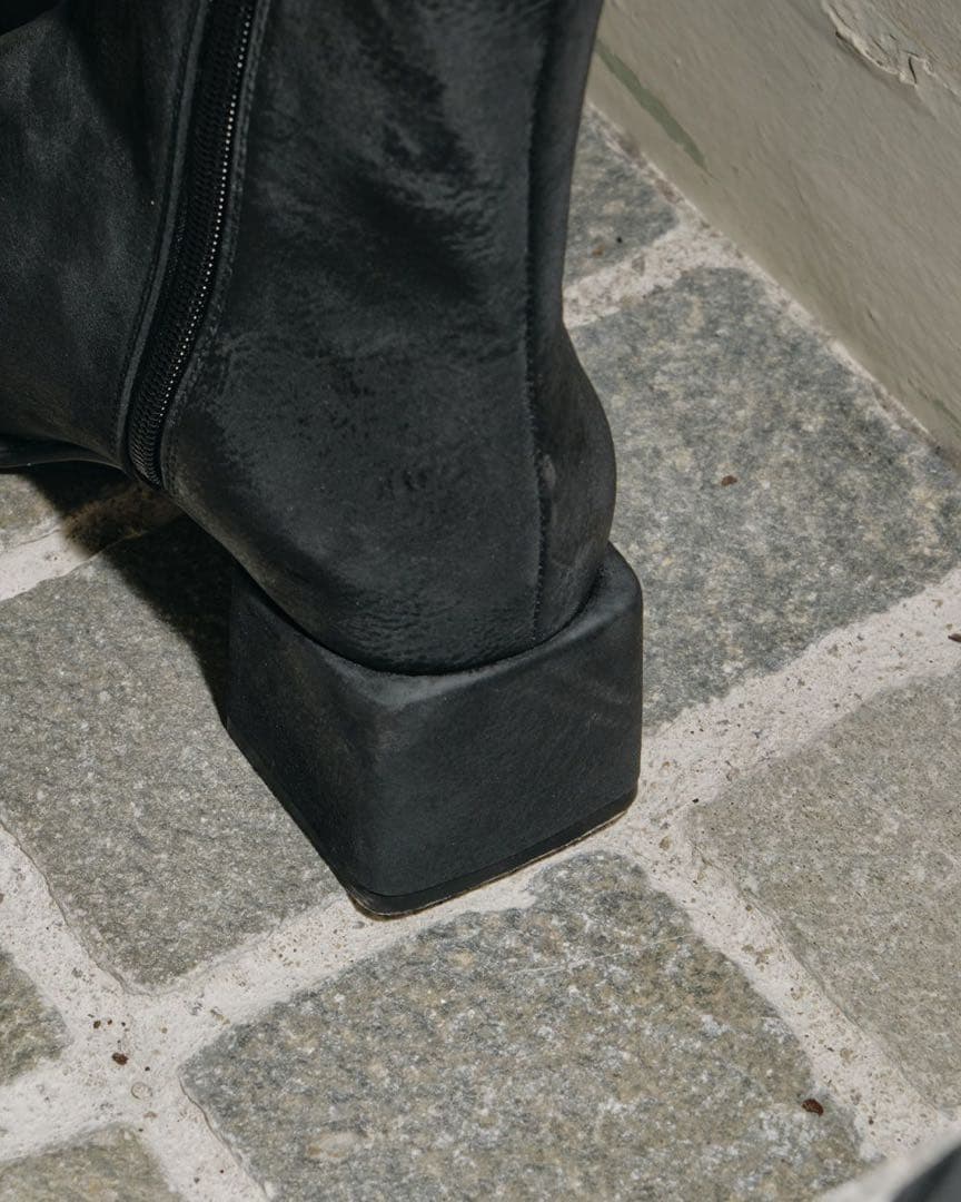 靴 TODAYFUL Square Heel Boots