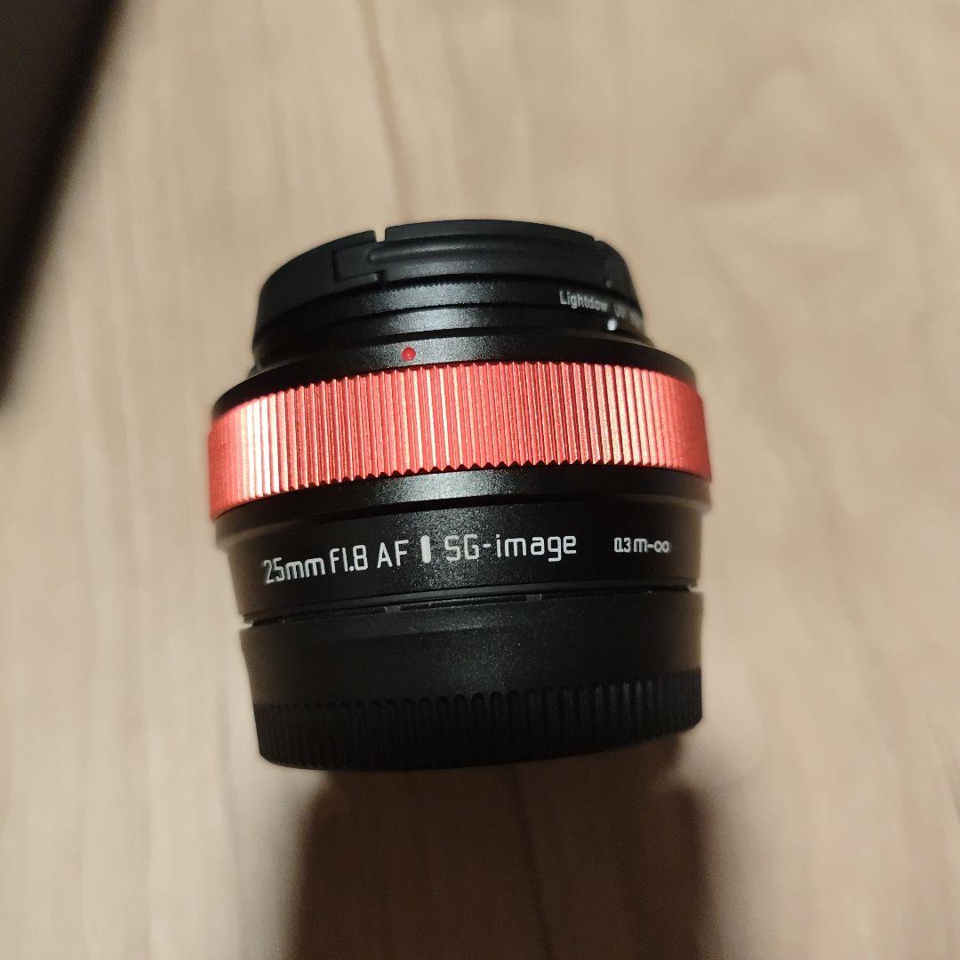 SG-image 25mm F1.8 レンズ　SONY Eマウント