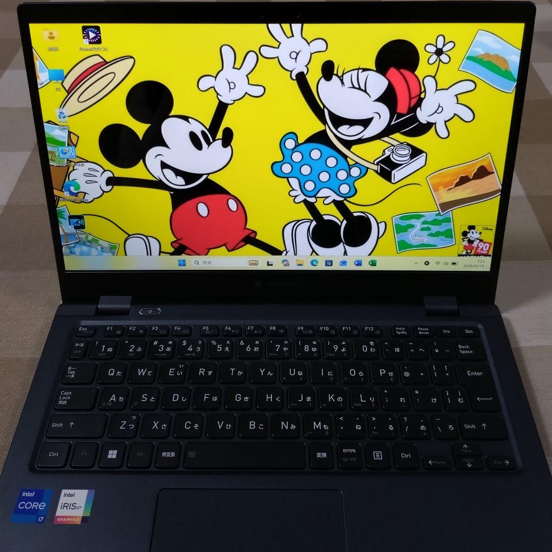 G83HU/11世代i7/SSD 512GB/16GB/FHD/13.3型