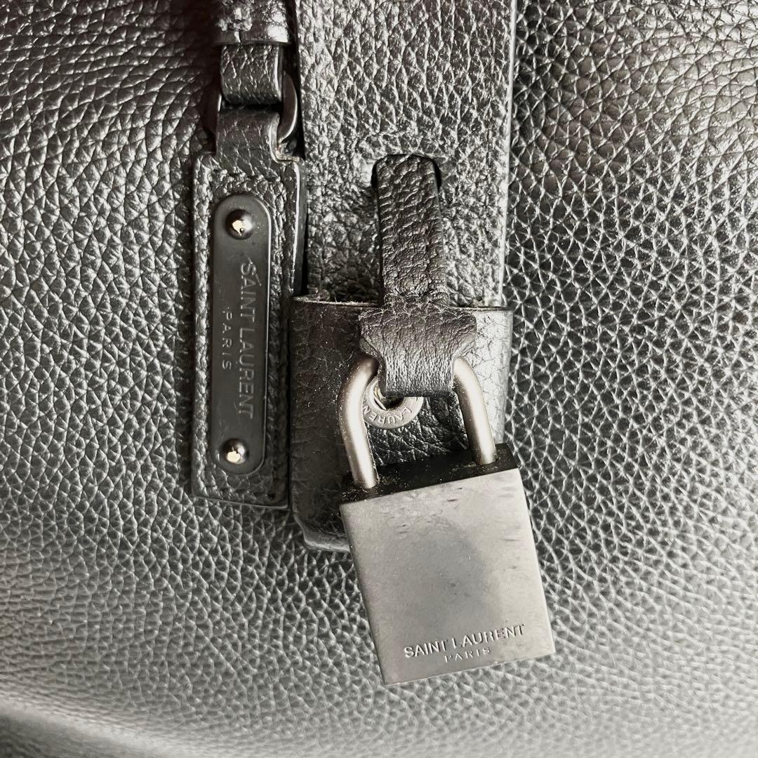 ひ*ん様 【希少】SAINTLAURENT サックドジュール　オールブラック　2
