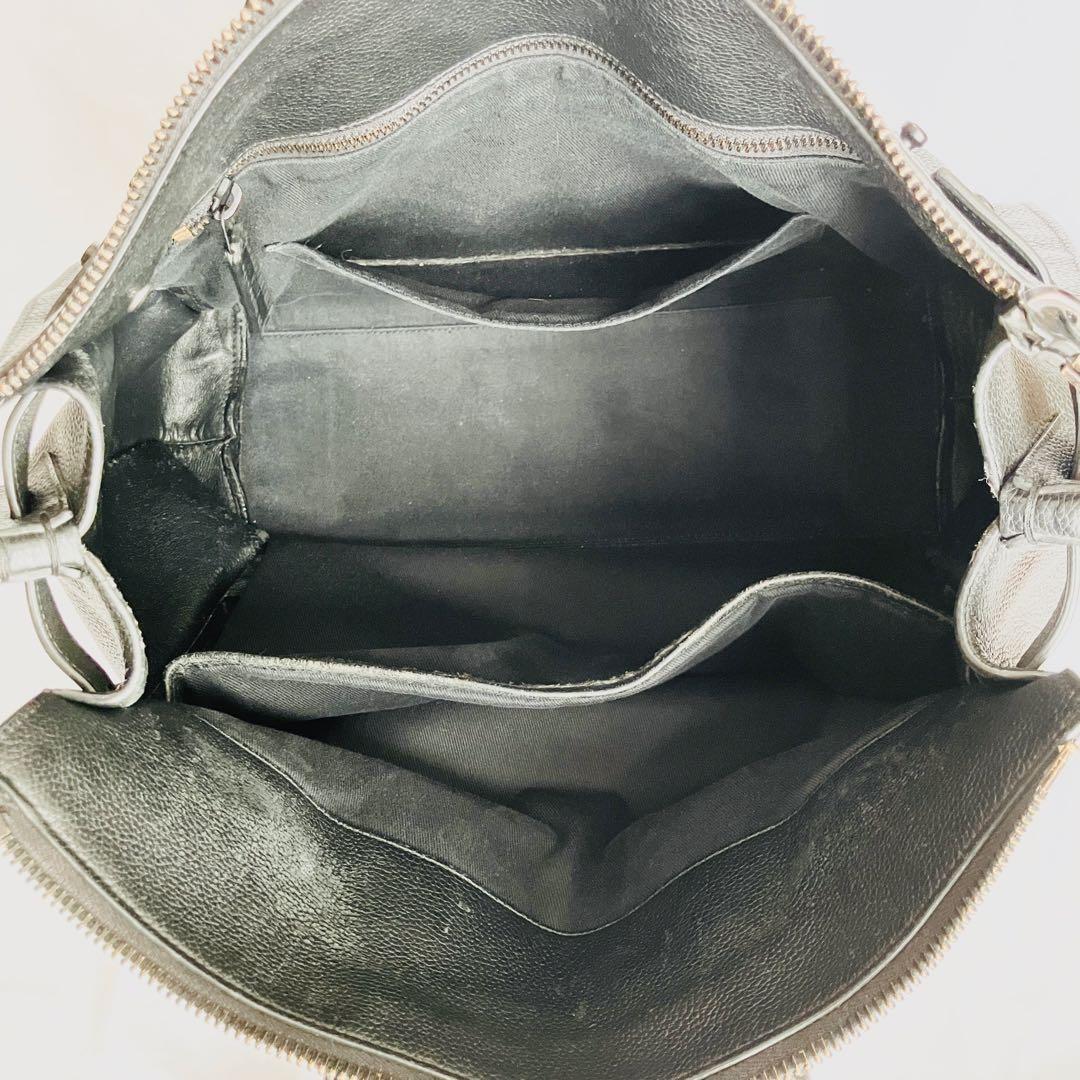 ひ*ん様 【希少】SAINTLAURENT サックドジュール　オールブラック　2