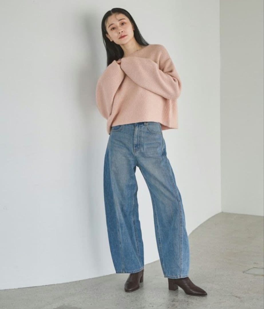 (美品)A part by コクーンデニムパンツ