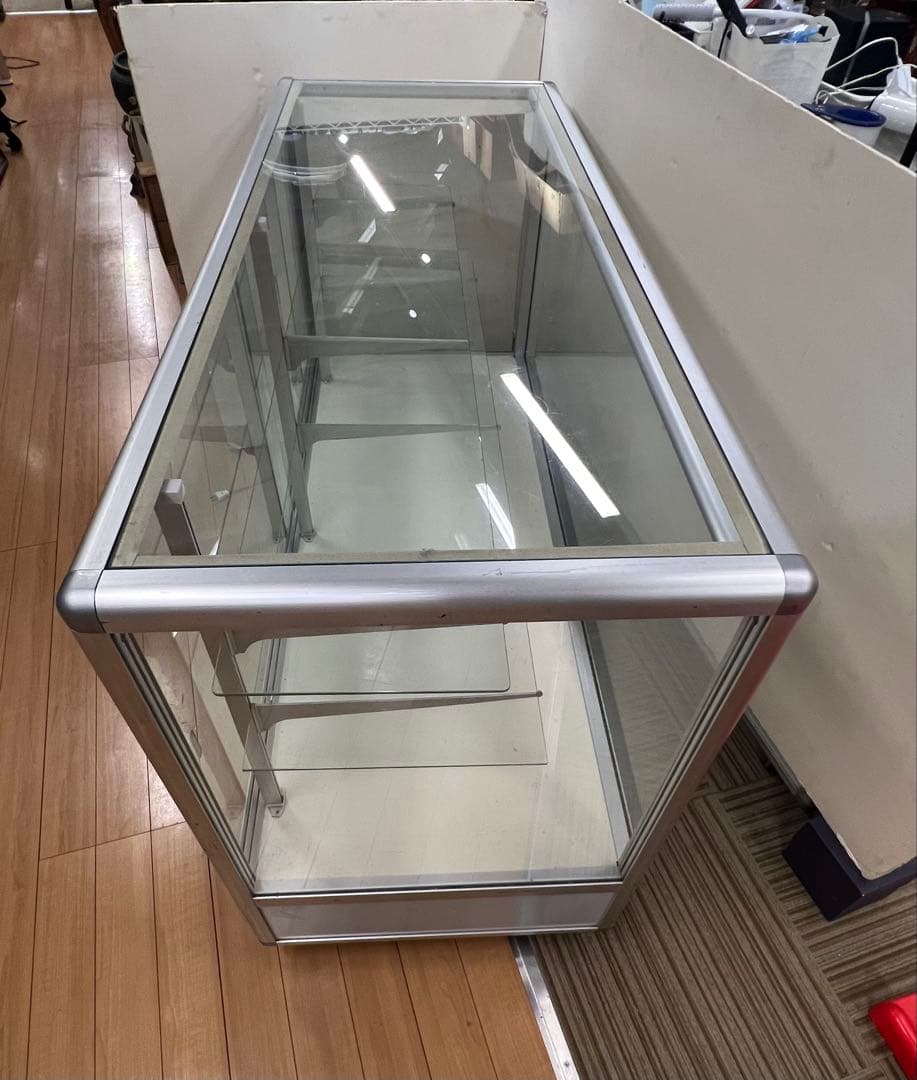 ショーケース　ショップ用ガラスショーケース　送料込み
