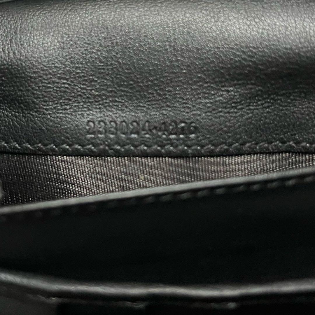 グッチ　長財布　ウォレット　ケース　ブラック