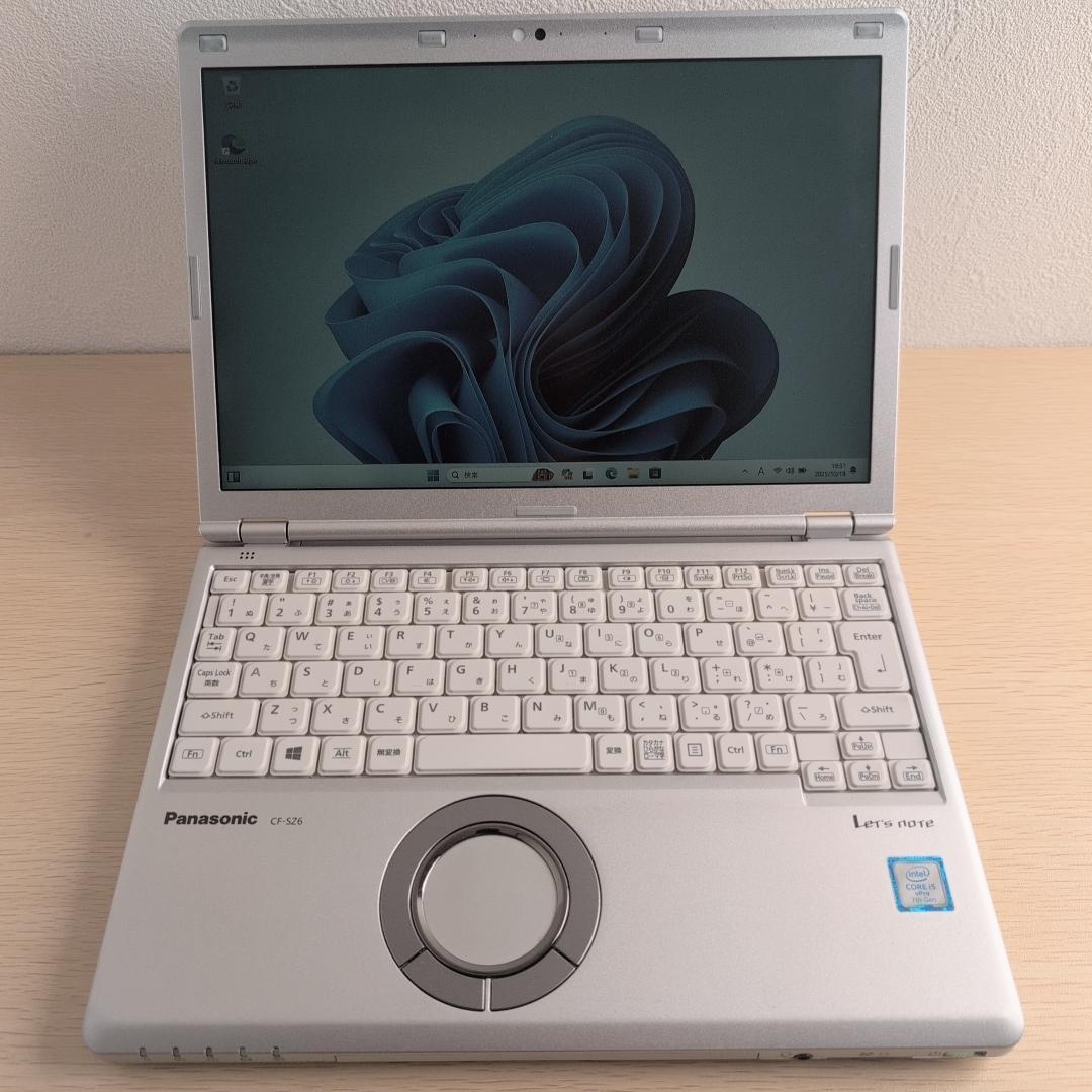 格安中古ノート Let's note CF-SZ6RDYVS 最新オフィス付き
