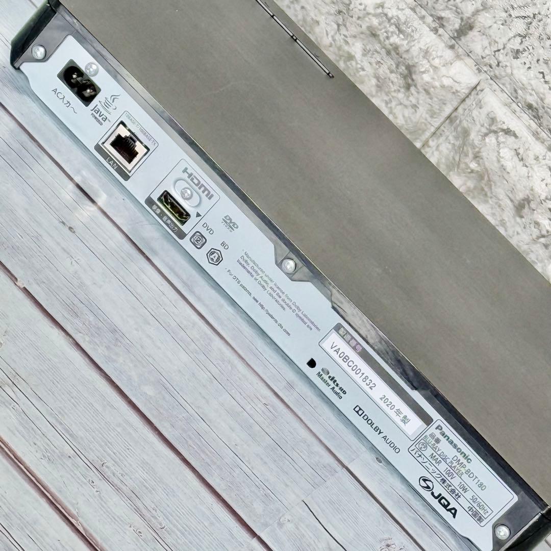 Panasonic「DMP-BDT180」4KウルトラHD対応BDプレーヤー