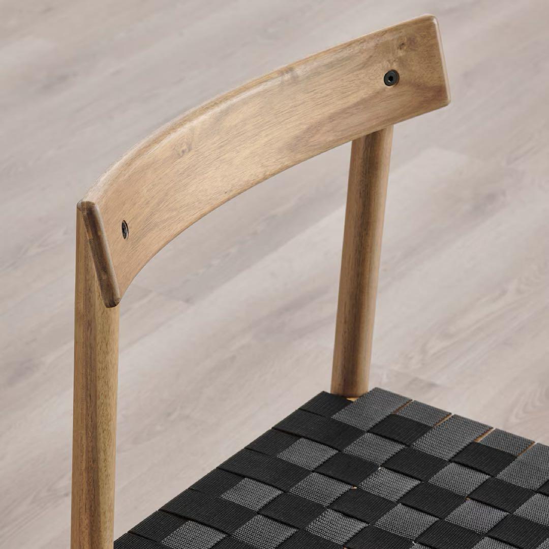 【引取り限定】IKEA NACKANÄS ダイニングチェア 2脚