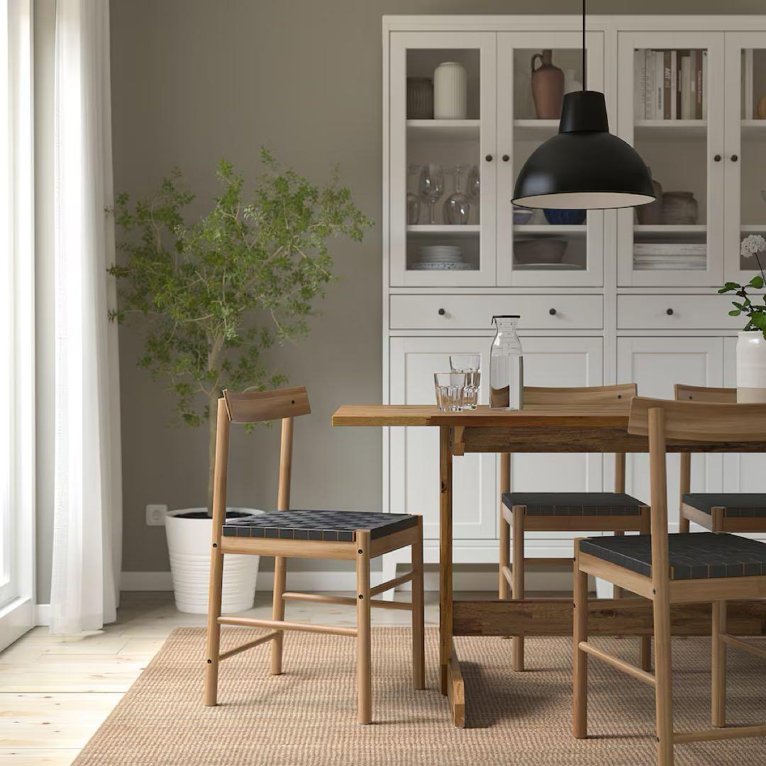 【引取り限定】IKEA NACKANÄS ダイニングチェア 2脚