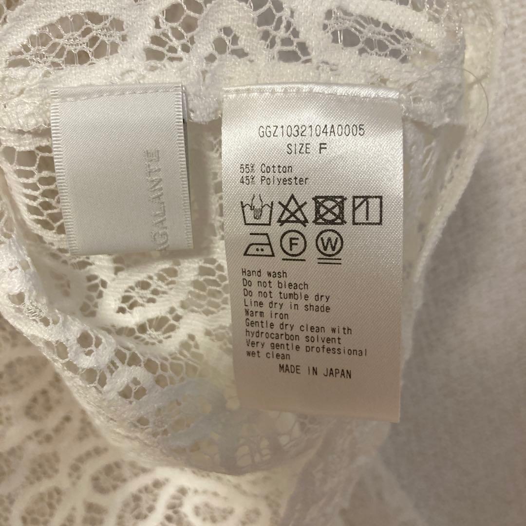 【GALLARDA GALANTE】刺繍レースブラウス