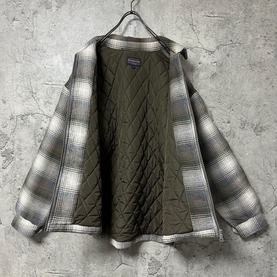 【超希少◎】PENDLETON　ロガーブルゾン　中綿　チェック　美品　完売モデル