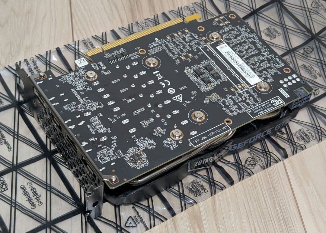 グラボ zotac gtx 1660 super