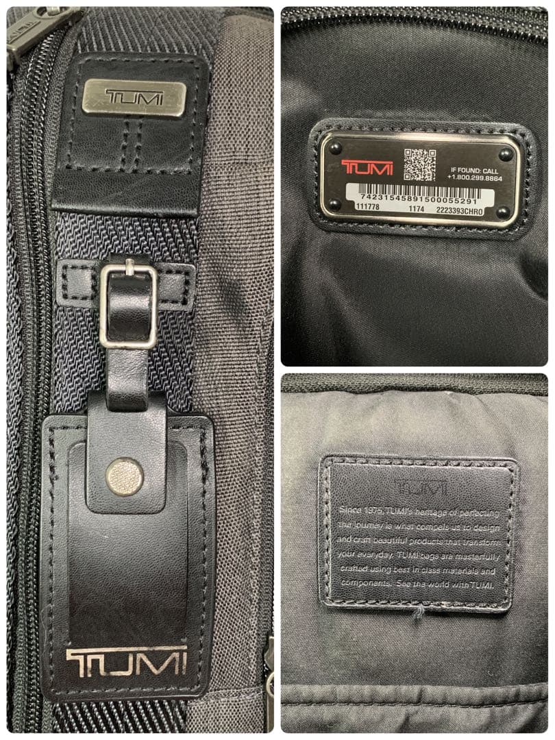 極美品 TUMI トゥミ ヒギンズ ボディーバッグ ショルダーバッグ 肩がけ