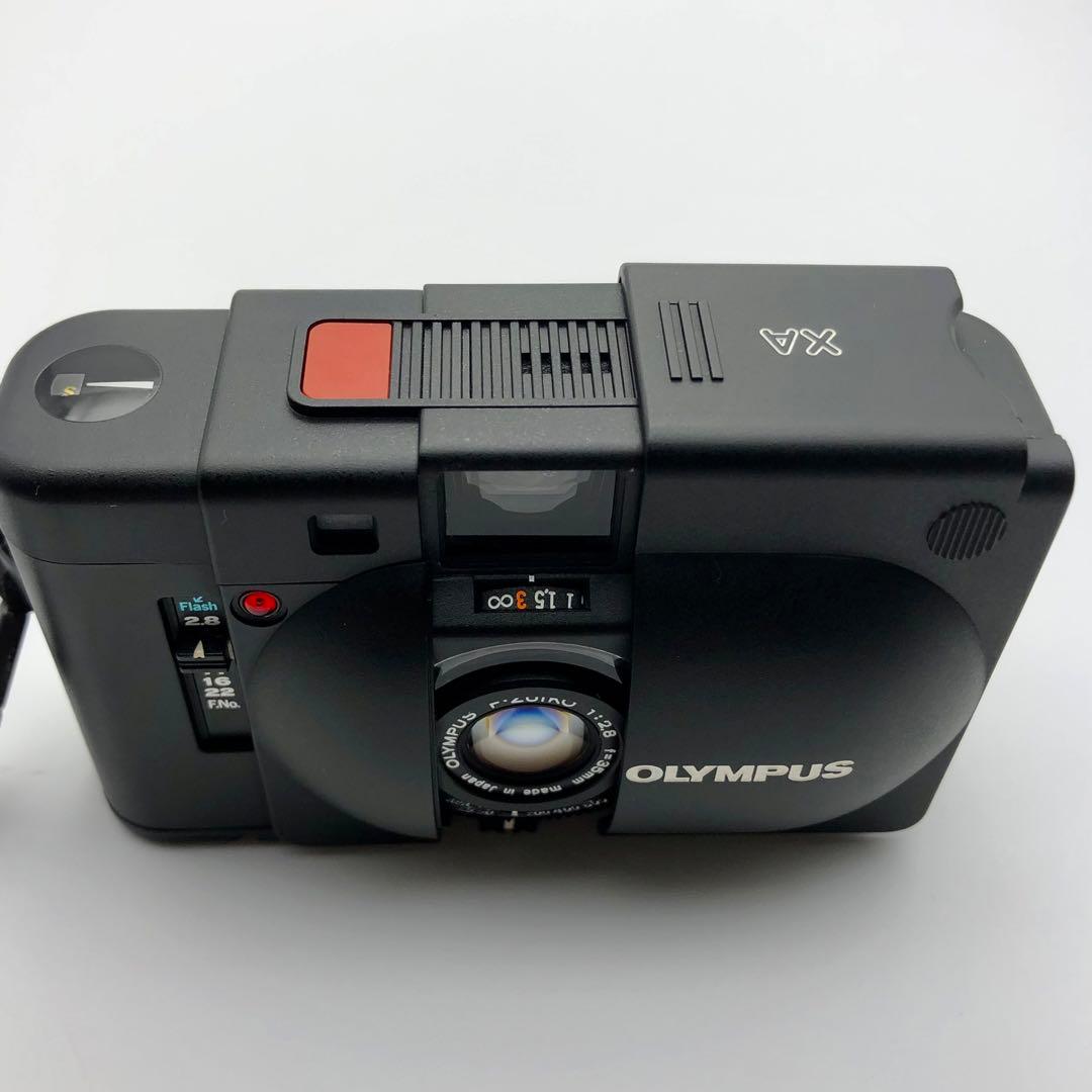 【名品】OLYMPUS XA 35ｍｍ F2.8 A11 付きフィルムカメラ