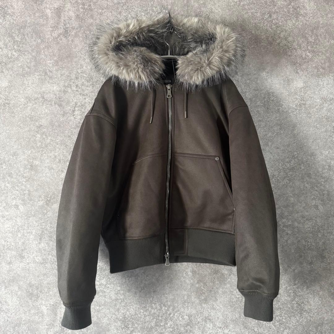 タコもも様ZARA ザラ　フェイクスエード キルティングジャケット　Y2K