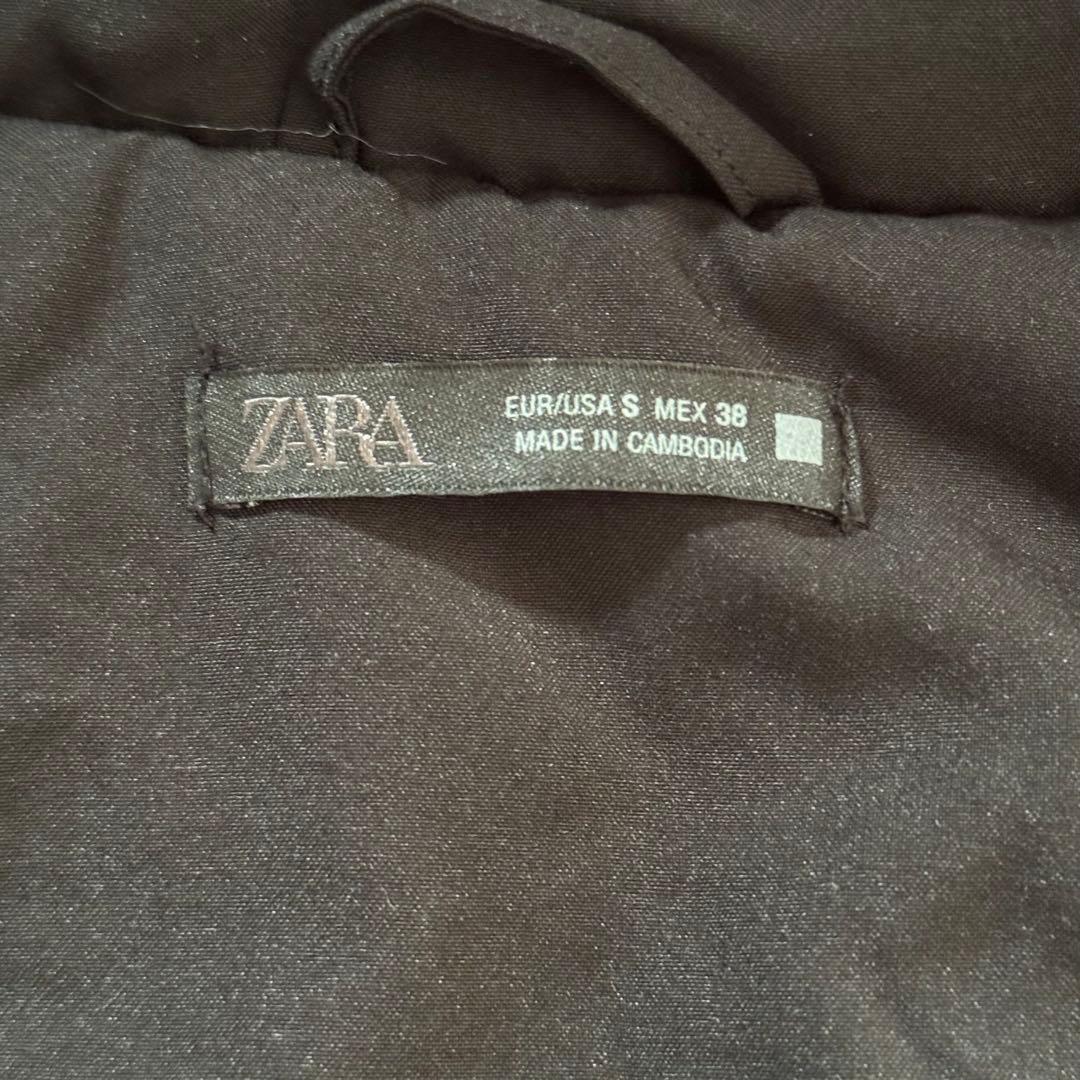 タコもも様ZARA ザラ　フェイクスエード キルティングジャケット　Y2K
