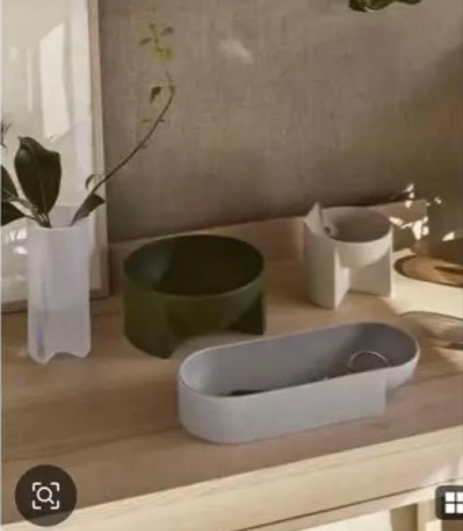  イッタラ　クル　kuru セラミックボウル　モスグリーン