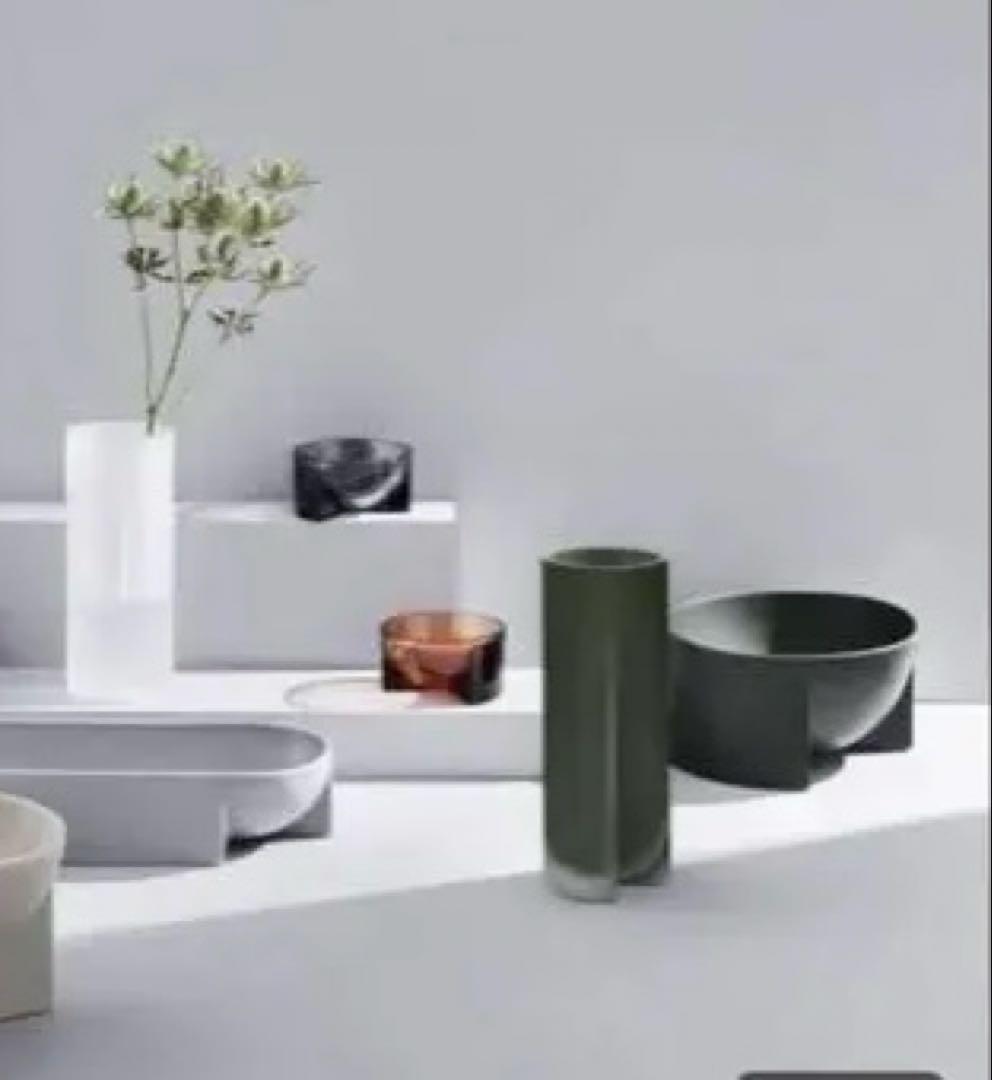  イッタラ　クル　kuru セラミックボウル　モスグリーン