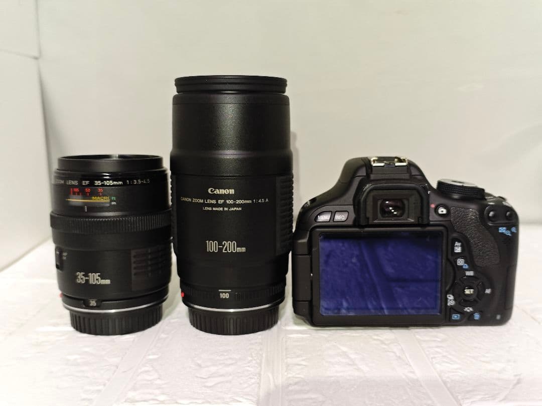 ♥Canon EOS Kiss X5⭐️ダブルレンズ スマホ転送 一眼レフカメラ