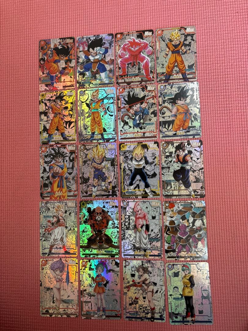 76枚　コミパラ①②③④セット　ドラゴンボール　キラカード