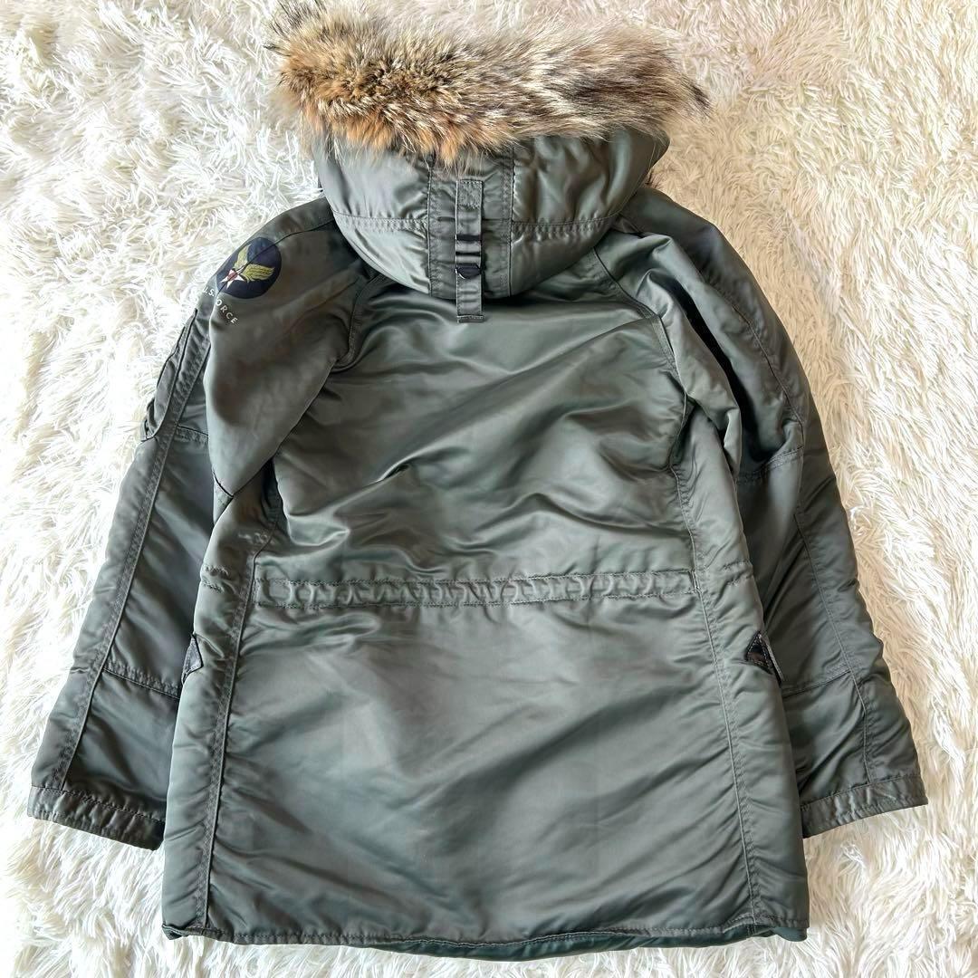 新品未使用　ザシンゾーンTHE SHINZONE N3Bミリタリーコート　ファー