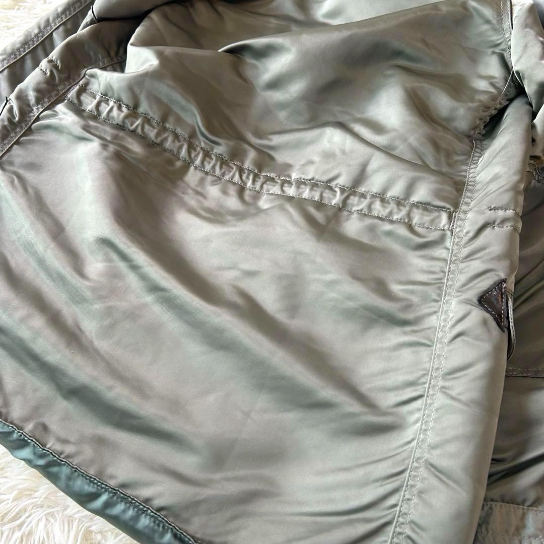 新品未使用　ザシンゾーンTHE SHINZONE N3Bミリタリーコート　ファー