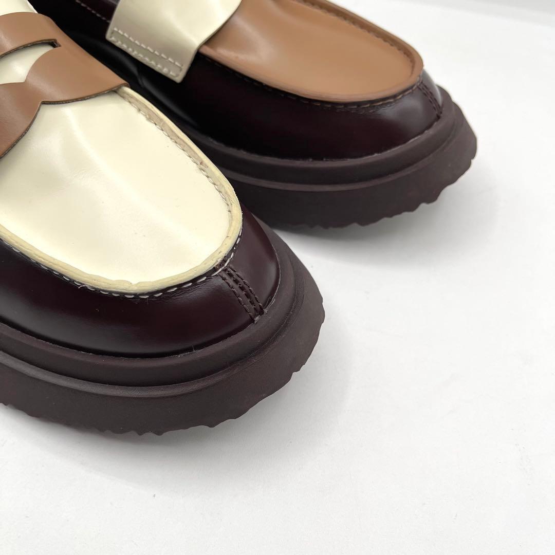 51108 美品！カンペール　ウォールデン　ツインズ　ローファー　23.5cm